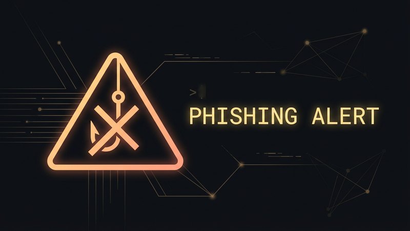 Phishing sites identified alert
