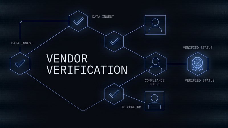 New vendor verification system