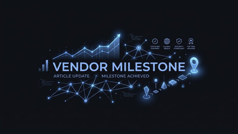 Vendor milestone achievement